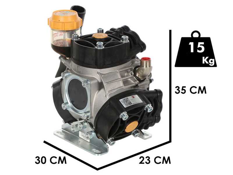 Pompe Bertolini PPS 550 VS - Pompe de pulv&eacute;risation pour tracteur - Version pour acides et produits chimiques - Haute pression