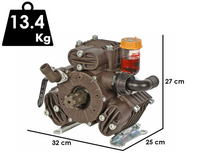 Pompe Bertolini PA 530 VS - Pompe de pulv&eacute;risation pour tracteur - Haute pression