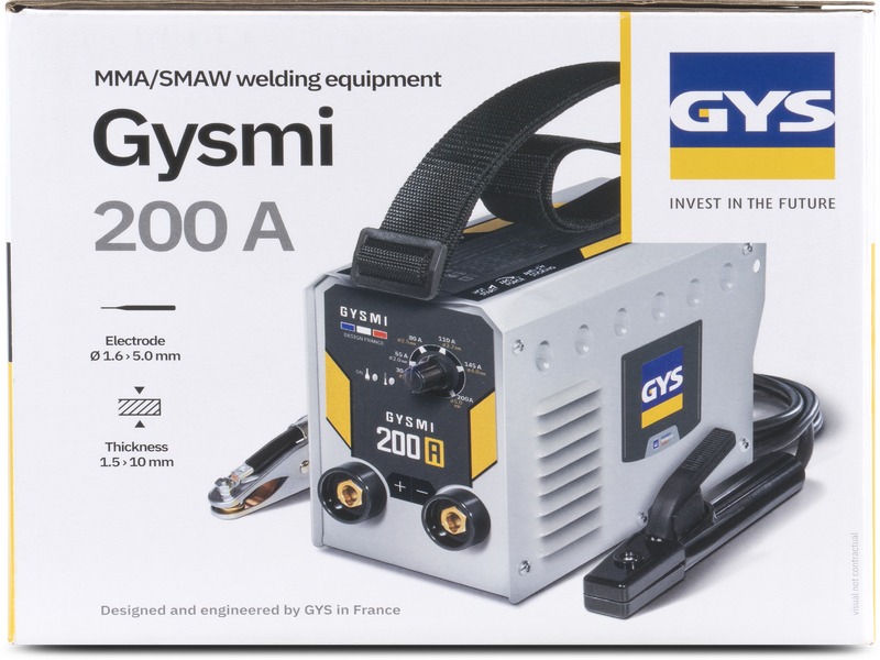 Gys Gysmi 200A - Poste &agrave; souder inverter (MMA) - Courant continu (CC)