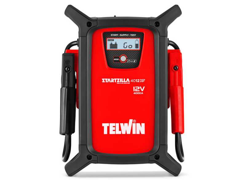 Telwin STARTZILLA 9012 XT - D&eacute;marreur, source de courant et testeur &eacute;lectronique - 12 V