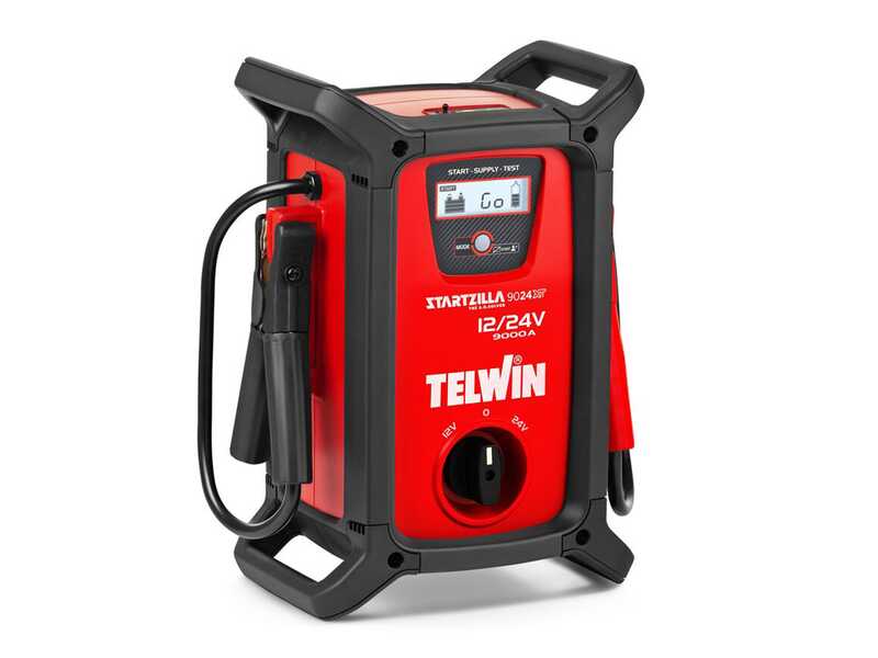 Telwin STARTZILLA 9024 XT - D&eacute;marreur, alimentation et testeur &eacute;lectronique - 12/24 V