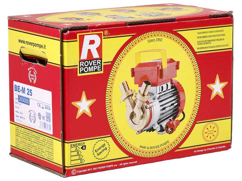 Rover BE-M 25 - Pompe &eacute;lectrique de transfert en bronze - Monophas&eacute;e - 230 V