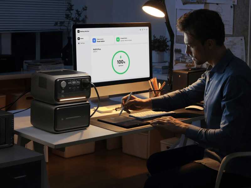 EcoFlow River 3 Max - Power Station Batterie portable - 600 W - 572 Wh/22,4 V