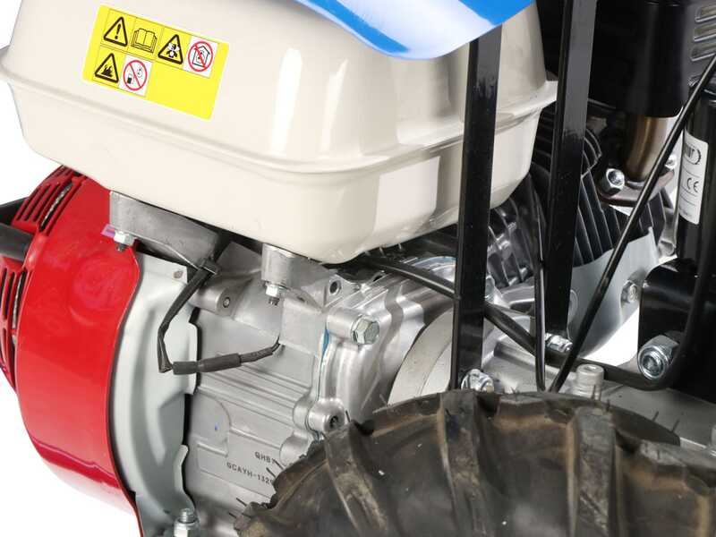 EuroMech BLITZ 50 - Motoculteur &agrave; essence - Honda GX200 - 6,5 CV