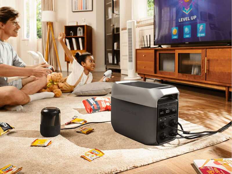 EcoFlow Delta 3 - Batterie PowerStation portable - 1800 W - 1024 Wh/51,2 V