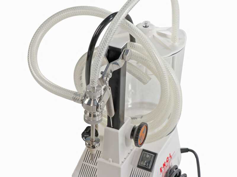 Tenco Enolmatic Mignon Inox - Remplisseuse &eacute;lectrique avec bec mignon