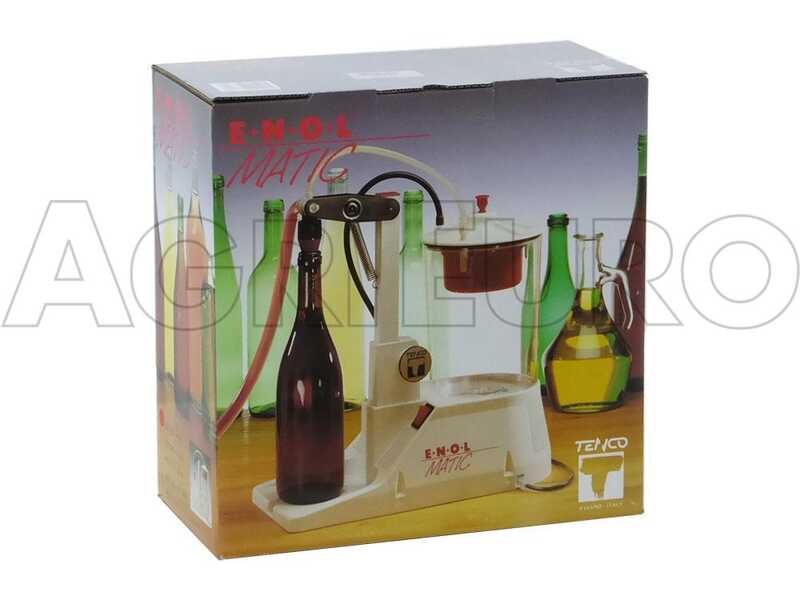 Tenco Enolmatic Mignon Inox - Remplisseuse &eacute;lectrique avec bec mignon