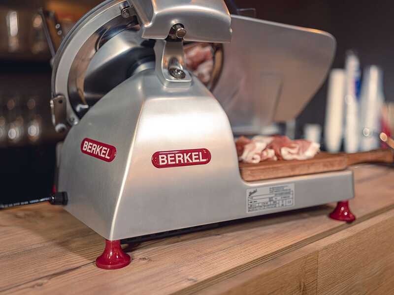 Berkel Pro Line XS30 Total Grey - Trancheuse avec lame en acier chrom&eacute; de 300 mm