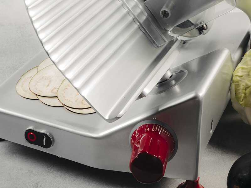 Berkel Pro Line XS30 Total Grey - Trancheuse avec lame en acier chrom&eacute; de 300 mm