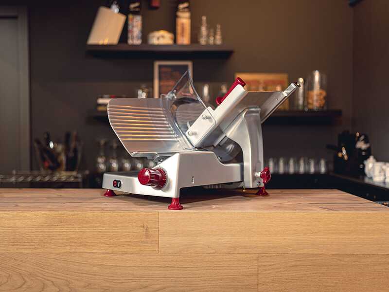 Berkel Pro Line XS30 Total Grey - Trancheuse avec lame en acier chrom&eacute; de 300 mm