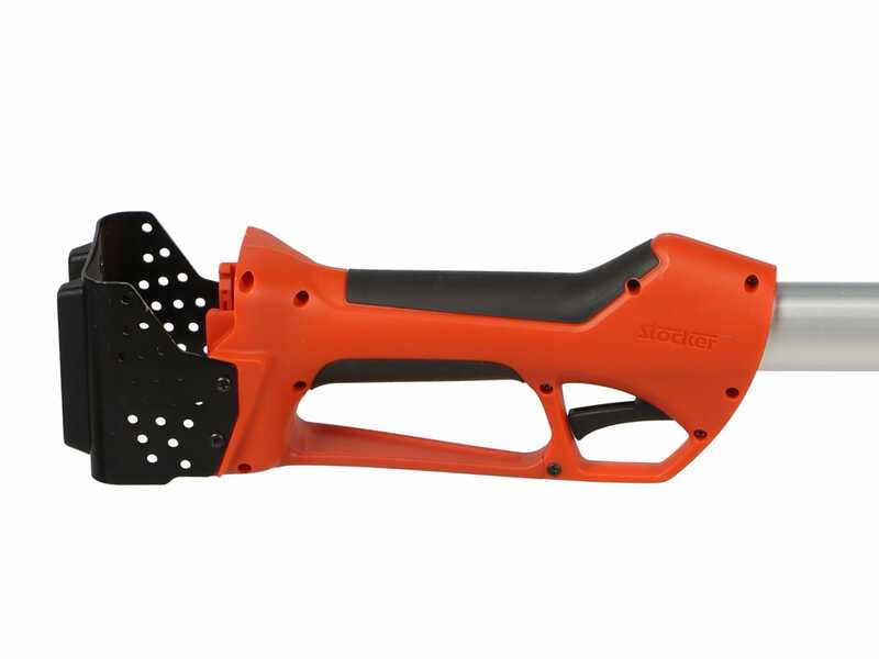 Stocker Magma E-35 21 V - Peigne vibreur manuel &agrave; batterie + perche de rallonge 205-325 cm - 21 V 4 Ah
