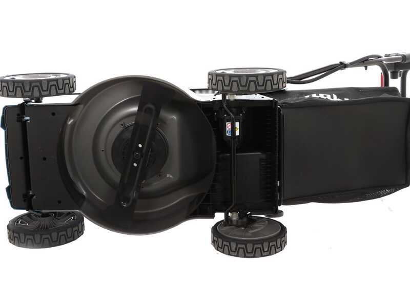 Makita DLM462Z - Tondeuse &agrave; gazon autotract&eacute;e &agrave; batterie - 4x18V/5Ah - Coupe 46 cm