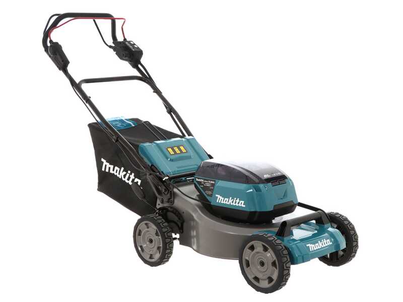 Makita DLM462Z - Tondeuse &agrave; gazon autotract&eacute;e &agrave; batterie - 4x18V/5Ah - Coupe 46 cm