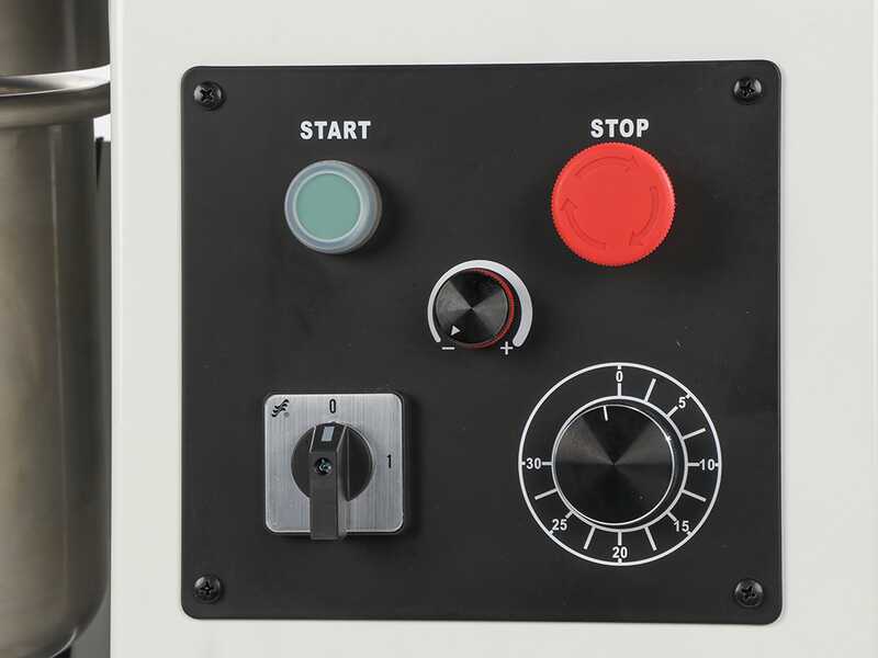 Prismafood iLine SFMC 20 VAR - P&eacute;trin &agrave; spirale - capacit&eacute; 18 kg - monophas&eacute;