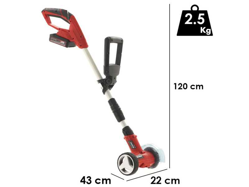 Einhell GC-CC 18 Li - Nettoyeur de joints &agrave; batterie - 18 V 5.2Ah