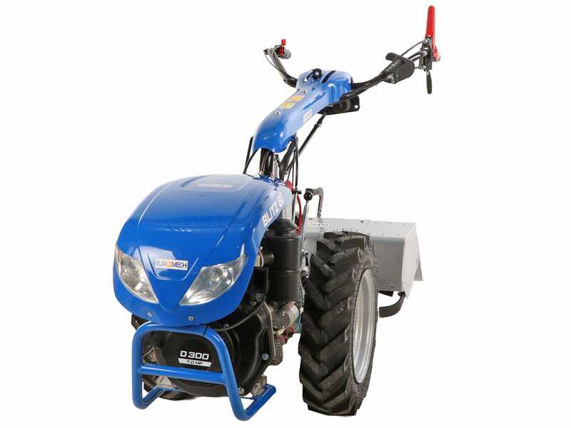 EuroMech BLITZ 80 - Motoculteur diesel - Yagmur D300 - 7 CV - D&eacute;marrage &eacute;lectrique