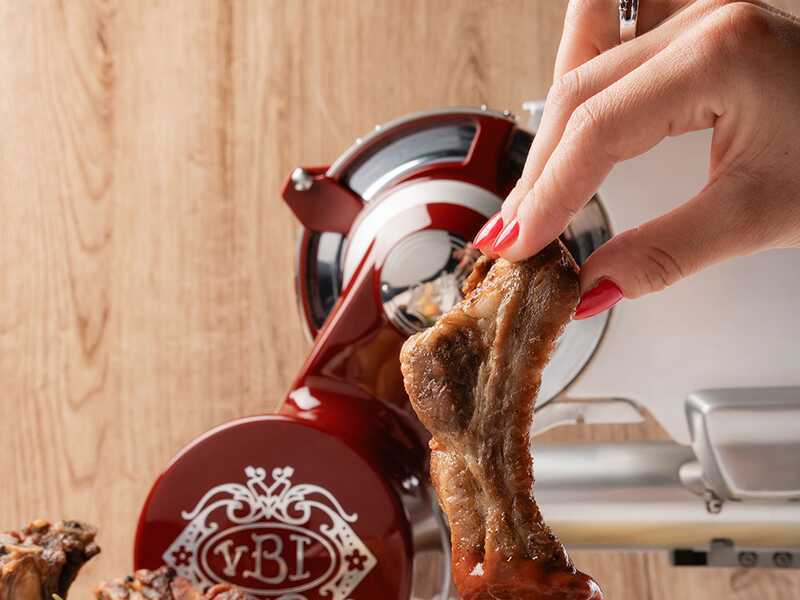 Berkel Icon Line 170 Rouge - Trancheuse avec lame de 170 mm