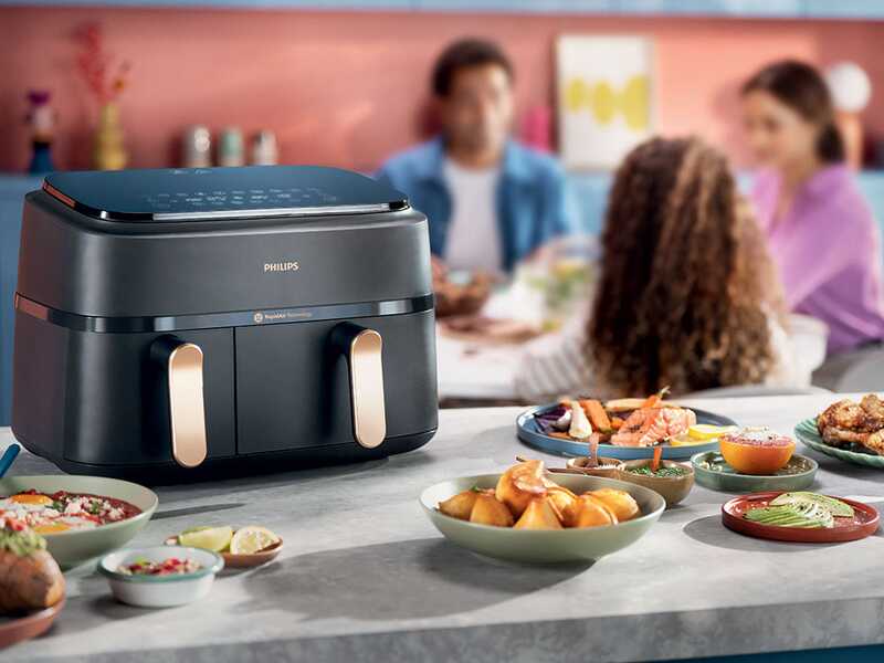 Philips Airfryer S&eacute;rie 5000 XXL Connected HD9285/00 - Friteuse &agrave; air chaud - 7,2L