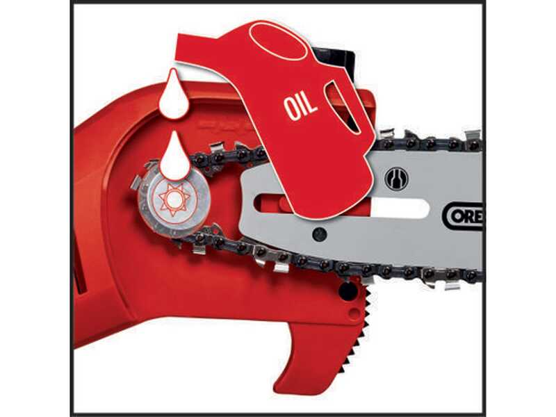 Einhell GC-LC 18/20 Li T - &Eacute;lagueuse sur perche &agrave; batterie - 18V 4Ah