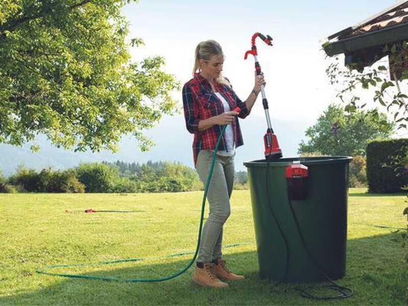 Einhell GE-PP 18RB Li - Pompe immerg&eacute;e &agrave; batterie 18V 4Ah