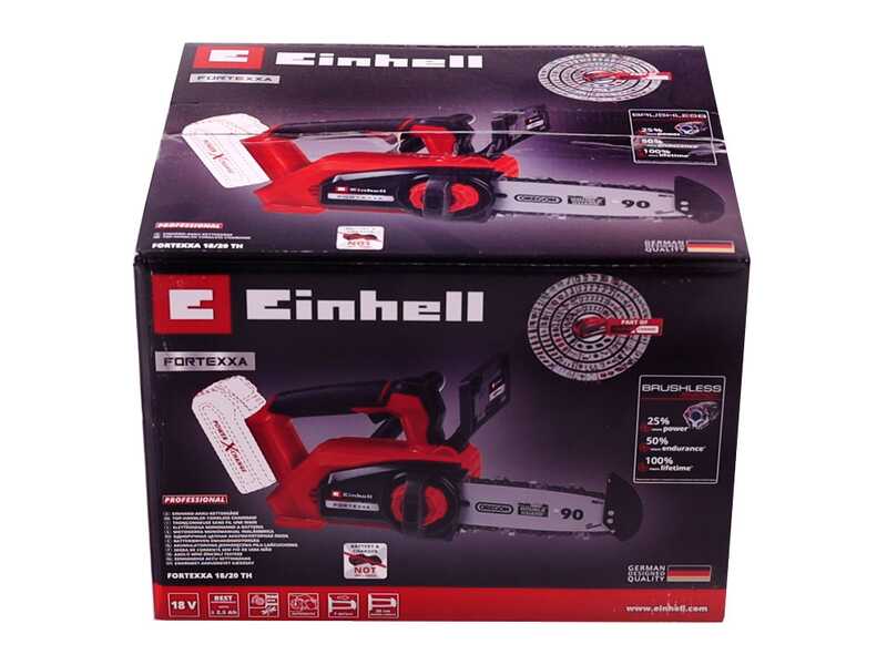 Einhell Fortexxa 18/20 TH - Tron&ccedil;onneuse de taille &agrave; batterie 18V 4Ah