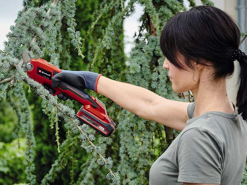 Einhell GE-LS 18 Li - S&eacute;cateur &agrave; batterie de taille 18V 5.2Ah