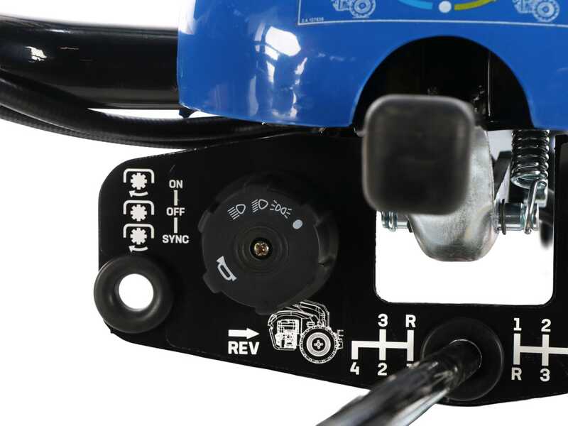 EuroMech BLITZ 120 - Motoculteur diesel - Yagmur D460 - 12 CV - D&eacute;marrage &eacute;lectrique