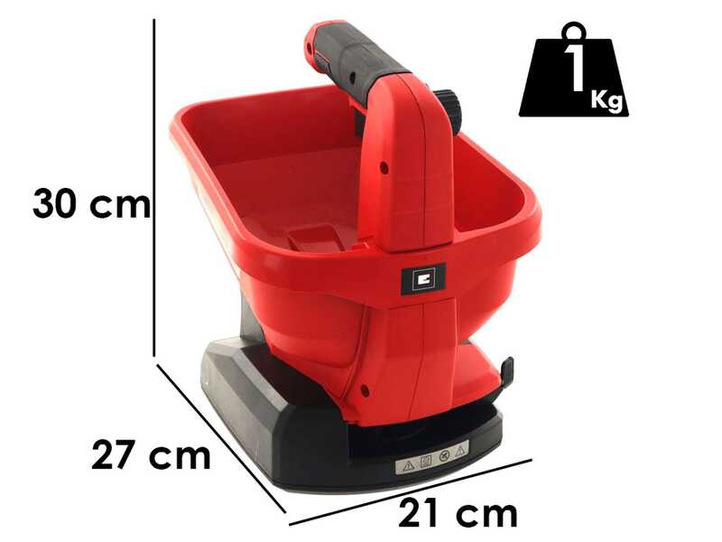 Einhell GE-US 18 Li - Semoir &eacute;pandeur &agrave; batterie - 18V 5.2Ah