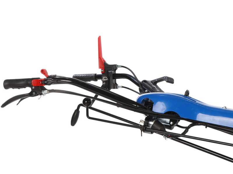 EuroMech BLITZ 120 - Motoculteur &agrave; essence - Yagmur R420 - 16 CV - D&eacute;marrage &eacute;lectrique