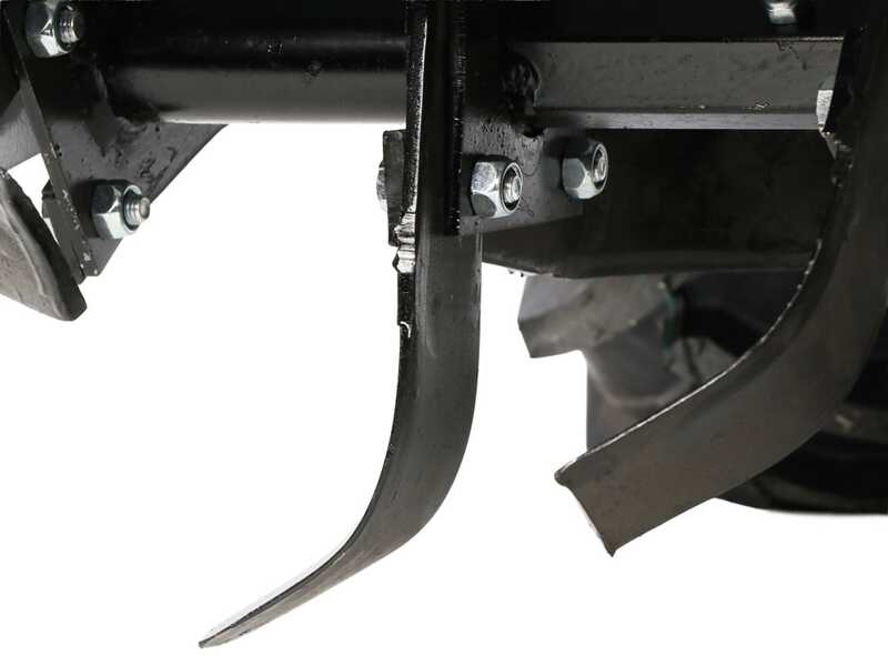 EuroMech BLITZ 120 - Motoculteur &agrave; essence - Yagmur R420 - 16 CV - D&eacute;marrage &eacute;lectrique