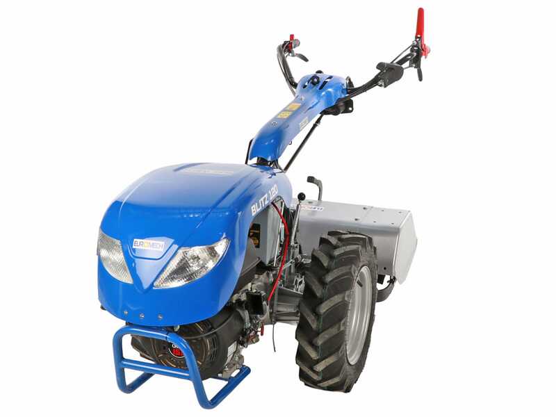 EuroMech BLITZ 120 - Motoculteur &agrave; essence - Yagmur R420 - 16 CV - D&eacute;marrage &eacute;lectrique