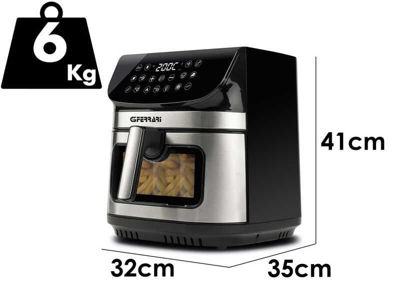 G3 Ferrari Friggisano Star - Friteuse &agrave; air chaud 9 L