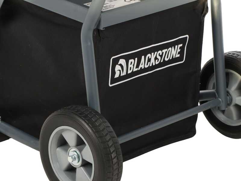 BlackStone GBK 500 - Broyeur thermique 2 en 1 avec bac ou goulotte d'&eacute;jection - Moteur Ducar DH212