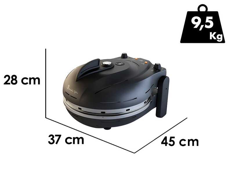 Diavola Pro V 3.0 - Four &agrave; pizza &eacute;lectrique - Pierre r&eacute;fractaire