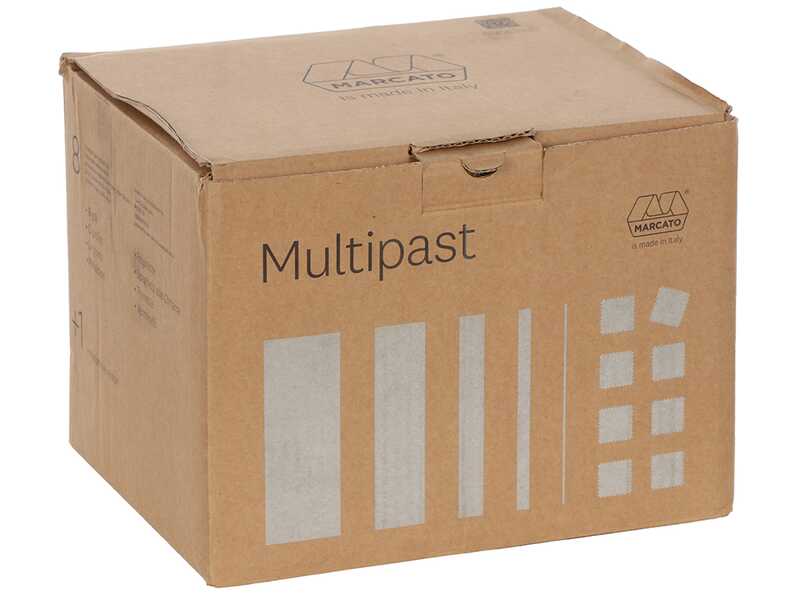 Marcato Atlas 150 Classic Set Multipast - Machine &agrave; p&acirc;tes manuelle en acier inox + 3 accessoires