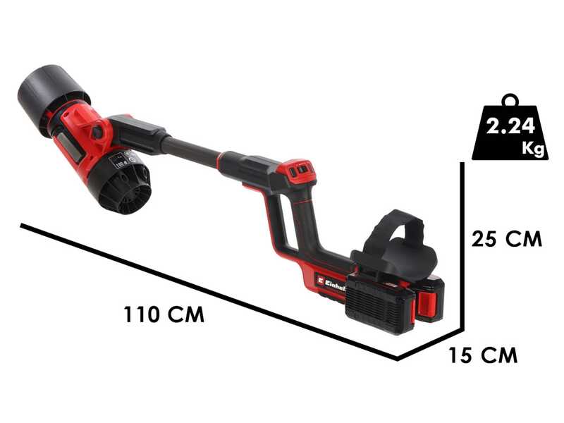 Einhell GP-LB 36/270 Li E BL-Solo - Souffleur de feuilles &agrave; batterie - SANS BATTERIE NI CHARGEUR