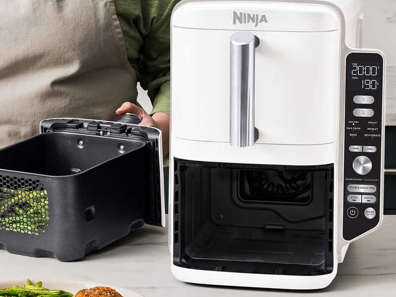 Ninja Double Stack XL SL400EUWH - Friteuse &agrave; air 9,5 L