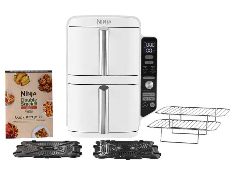 Ninja Double Stack XL SL400EUWH - Friteuse &agrave; air chaud 9,5 L