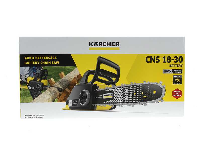 Karcher CNS 18-30 - Tron&ccedil;onneuse &agrave; batterie 18V 5Ah - Lame de 30 cm