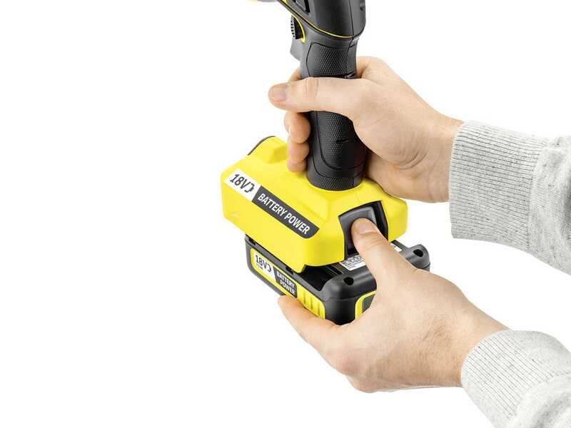 Karcher GSH 18-20 - Cisaille &agrave; gazon &agrave; batterie - Sculpte-haie - 18V 5Ah