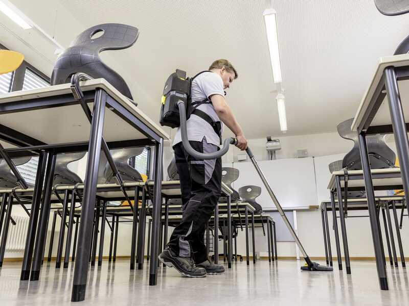 Karcher PRO BVL 3/1 Bp -  Aspirateur dorsal professionnel &agrave; batterie  - 36V 5Ah