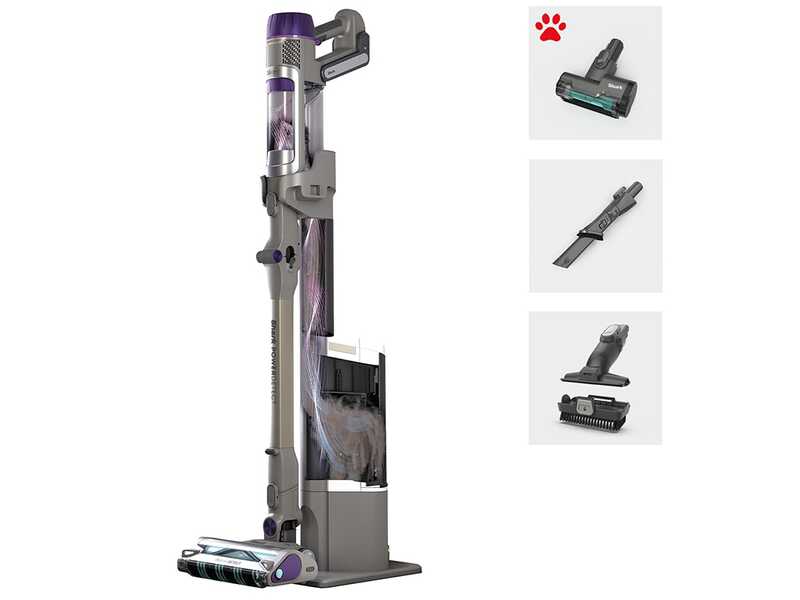 Shark PowerDetect Clean &amp; Empty IP3251EUT &ndash; Aspirateur - balai sans fil 2-en-1 &ndash; Batterie 21,6 V &ndash; Syst&egrave;me d&rsquo;auto-vidage