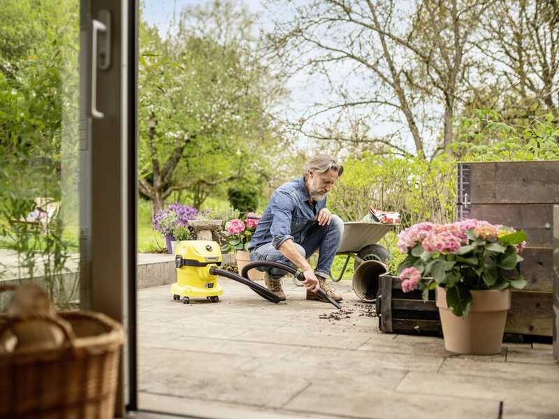 Karcher WD 2-18 - Aspirateur multifonction - Bidon 12 L - 18 V - 5 Ah