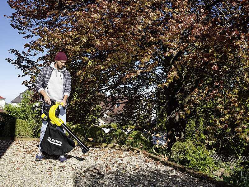 Karcher BLV 36-240 - Souffleur aspirateur pour feuilles &agrave; batterie Karcher 36V 5Ah