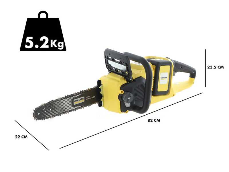 Karcher CNS 36-35 - Tron&ccedil;onneuse &agrave; batterie 36V 5 Ah - Lame de 35 cm