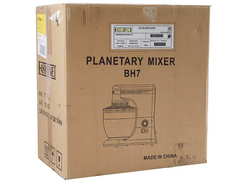 Fimar Easyline BH7 - Batteur m&eacute;langeur plan&eacute;taire - Cuve de 7 litres