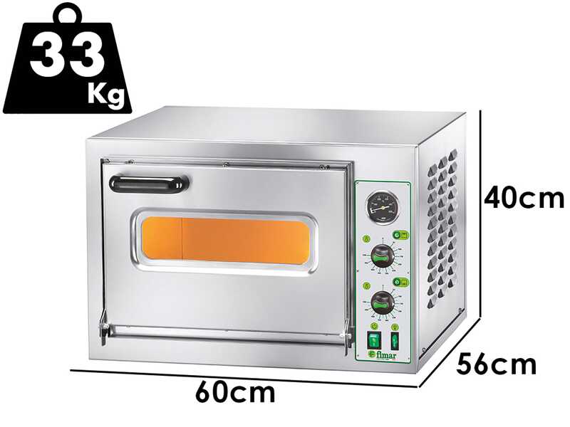 FIMAR MICROV22C - Four &eacute;lectrique &agrave; pizza - 2200 W