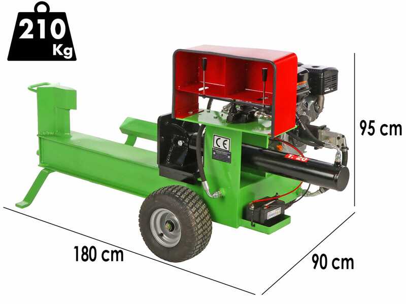 Seven Italy T-20 - Fendeuse thermique &agrave; bois - Horizontale