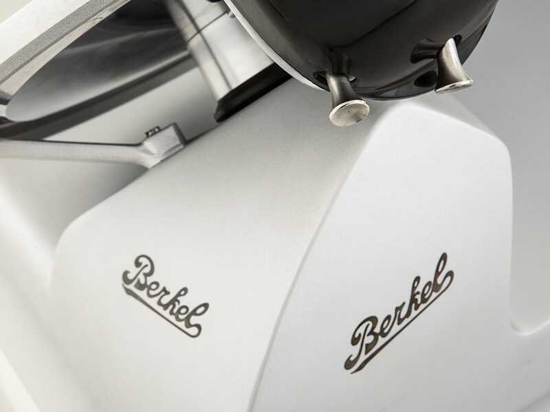 Berkel Red Line 300 Blanche - Trancheuse avec lame en acier chrom&eacute; de 300 mm