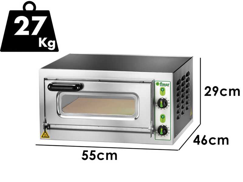 FIMAR MICROV1C - Four &eacute;lectrique &agrave; pizza - 2200 W
